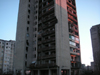 Abkhazia - Sukhumi: apartment tower (photo by A.Kilroy)