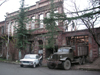 Abkhazia - Sukhumi: destroyed residence - ruins - bomb damage - photo by A.Kilroy