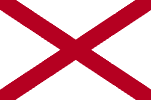 Alabama flag - United States of America / Estados Unidos / Etats Unis / EE.UU / EUA / USA