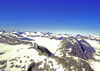 Alaska - Glacier Bay NP: mountain tops - sierra - photo by A.Walkinshaw