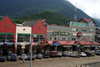 Alaska - Ketchikan: faades by the waterfront (photo by Robert Ziff)