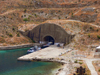 Vlor county, Albania: boat bunker between Dhermi and Qeparo - photo by J.Kaman