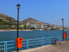 Sarand / Saranda, Vlor County, Albania: view of the waterfront - photo by J.Kaman