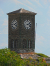 Gjirokaster, Albania: clock tower - photo by J.Kaman