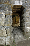 Butrint, Sarand, Vlor County, Albania: an ancient lintel construction - Hellenic part of the city - Butrint National Park - photo by A.Dnieprowsky