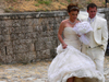 Kruje, Durres County, Albania: Albanian wedding - bride and groom - photo by J.Kaman