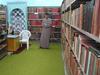 Algrie - Tolga: Bibliothque islamique riche en manuscrits - zaoua El-Othmania - photographie par J.Kaman