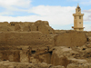 Algeria / Algerie - Sidi Okba - wilaya de Biskra: Mosque and mud walls - photo by J.Kaman