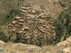 Algeria / Algerie - Gorges de Tighanimine - El Abiod - Batna wilaya -  Massif des Aurs: village in the canyon - photo by J.Kaman