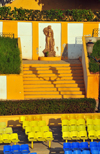 Oran - Algrie: statue d'une nymphe - Thtre de Verdure Hasni-Chekroun - photo par M.Torres