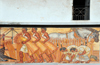 Oran - Algrie: Palais des Arts et de la Culture d'Oran - mural - rcolte - photo par M.Torres