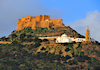 Oran, Algeria / Algrie: Djebel Murdjadjo mountain, Santa Cruz fortress and Our Lady of Santa Cruz Basilica - photo by M.Torres | montagne Djebel Murdjadjo, la forteresse de Santa Cruz et la Basilique de Notre Dame de Santa Cruz