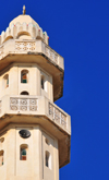 Algeria / Algrie - Bejaia / Bougie / Bgayet - Kabylie: Sidi El Mouhoub mosque - minaret - Manuel Teixeira Gomes square | Mosque Sidi El Mouhoub - minaret - photo by M.Torres