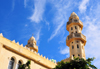 Algrie - Bjaa / Bougie / Bgayet - Kabylie: Mosque Sidi El Mouhoub - minarets et ciel - photo par M.Torres