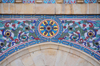 Alger - Algrie: Mosque Ketchaoua - dcoration de la faade - mosaque - Casbah d'Alger - Patrimoine mondial de lUNESCO - photo par M.Torres