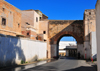 Alger - Algrie: Citadelle - Palais du Dey - porte Bab Ejdid et rue du Mohammed Taleb - Fort de la Casbah - Casbah d'Alger - Patrimoine mondial de lUNESCO - photo par M.Torres