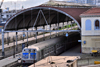 Algiers / Alger - Algeria: commuter train - central train station | train de banlieue - gare du chemin de fer - gare central - photo by M.Torres