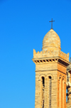 Alger - Algrie: Basilique Notre-Dame d'Afrique - campanile en forme de minaret maghrbin - photo par M.Torres