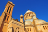 Alger - Algrie: Basilique Notre-Dame d'Afrique, conu par Jean Eugne Fromageau, architecte diocsain d'Alger - plan byzantin - photo par M.Torres