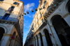 Algiers / Alger - Algeria: arcade of Bab Azoun steet | arcade de la Rue Bab Azoun - photo by M.Torres
