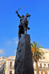 Algiers / Alger - Algeria: Emir Abdelkader square - while in exile in France Abd al-Qadir became a Freemason | Place Emir Abdelkader - pendant l'exil en France Abd El-Kader est devenu un franc-maon - photo by M.Torres