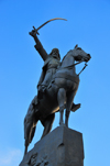 Alger - Algrie: Place Emir Abdelkader - l'Emir a reu la grand-croix de la Lgion d'honneur - photo par M.Torres