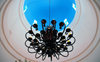 Rendezvous Bay, Anguilla: CuisinArt Resort and Spa - chandelier and Greek style blue dome - photo by M.Torres