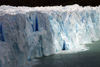 Argentina - Los Glaciares National Park / Parque Nacional los Glaciares (Santa Cruz): Perito Moreno glacier - front on Lake Argentino  - Unesco world heritage site (photo by N.Cabana)