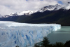 Argentina - Los Glaciares National Park / Parque Nacional los Glaciares (Santa Cruz): Perito Moreno glacier - front on Lake Argentino - Unesco world heritage site (photo by N.Cabana)