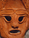 Argentina - Crdoba - Jesuit crypt - mask - crypta Jesuitica - images of South America by M.Bergsma