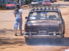 Argentina - Puerto Iguazu - smelling Peugeot - images of South America by M.Bergsma