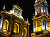 Argentina - Salta - Iglesia San Francisco -  detail - nocturnal - images of South America by M.Bergsma
