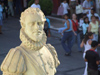 Argentina - Salta - statue - view from Museo Historico del Norte 'El Cabildo' - images of South America by M.Bergsma