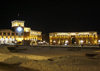 Armenia - Yerevan: Republic Square at night - designed by Armenian architect Alexander Tamanian - photo by S.Hovakimyan