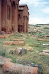 Armenia - Marmashen, Shirak province: ancient cemetery by the monastery - photo by M.Torres