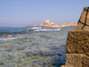 Israel - Caesarea: mirage (image by Efi Keren)