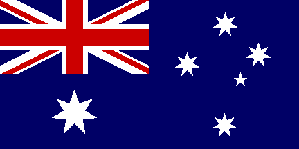 Australian flag (Australien / Australie / Ausztralia / Ausztrlia / Australija / Avustralya)