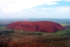 Australia - Ayers Rock / Uluru (NT): from the air - photo by Angel Hernandez