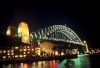 Australia - Sydney (NSW): Harbour Bridge - at night - photo by  Picture Tasmania/Steve Lovegrove