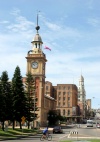 Australia - Newcastle (NSW): town hall - photo by Rod Eime