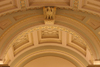 Australia - Melbourne (Victoria): decorations in the Legislative Assembly, Parliament of Victoria - ceiling - photo by R.Zafar