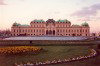 Austria / sterreich -  Vienna: the belvedere - architect Johann Lukas von Hildebrandt (photo by M.Torres)