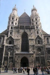 Austria / sterreich - Vienna: St Sthephen's Cathedral - faade / Stephansdom (photo by J.Kaman)