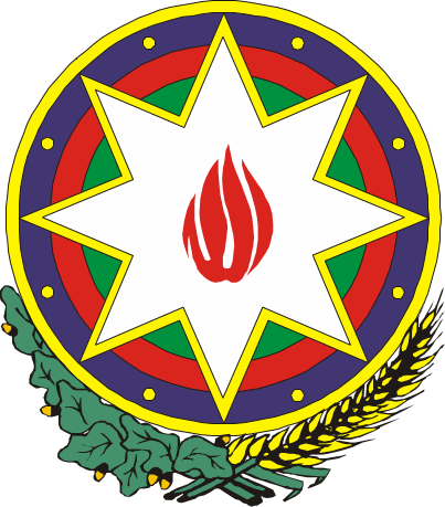 coat of arms - Azerbaijan - Azeri gerb - emblem