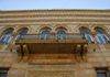 Azerbaijan - Baku: mourisque architecture - Huseyn Cavid museum - Baku's Institute of Manuscripts - built by Oil Baron Taghiyev to house the first boarding school for Muslim girls - Istiglaliyyat Avenue - architect Joseph V. Goslavsky - photo by Miguel Torres