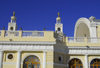 Azerbaijan - Baku: - Muslim Magomayev State Philarmony /  philharmonic - architect G.Termikelov - external concert hall - Istiglaliyyat Street - photo by M.Torres