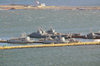Azerbaijan - Baku: military harbour - Azerbaijan's navy - Caspian Flotilla - photo by M.Torres