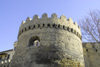 Azerbaijan - Baku / Baki: old town - city walls - bastion - UNESCO list - photo by Miguel Torres