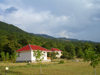 Lahic / Lahij, Ismailly Rayon, Azerbaijan: cottages - accommodation outside the town - photo by F.MacLachlan