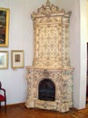 Baku, Azerbaijan: National gallery - arts museum - old stove - photo by G.Monssen